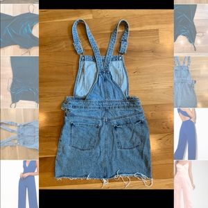 Jean Skirt Overalls